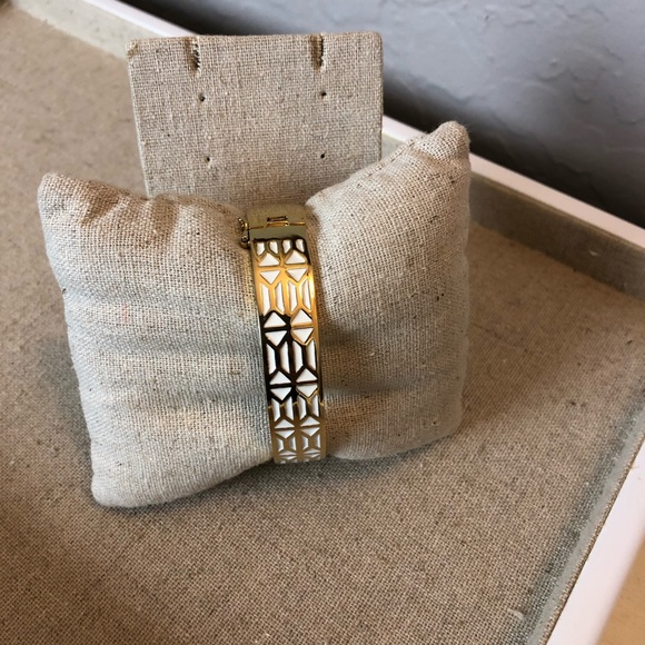 Stella & Dot Breezeblock Enamel Bangle - NIB - Picture 1 of 6